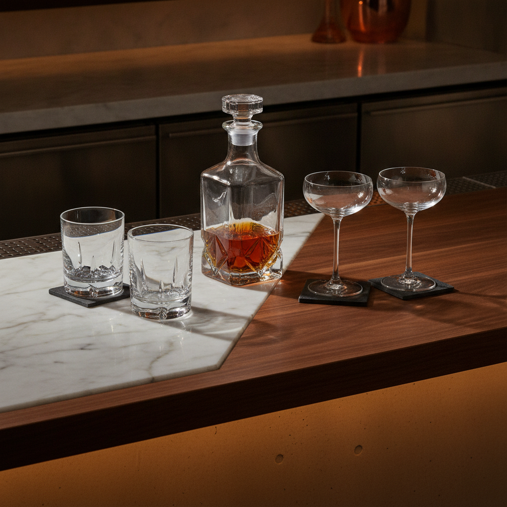 Serve — The final pour